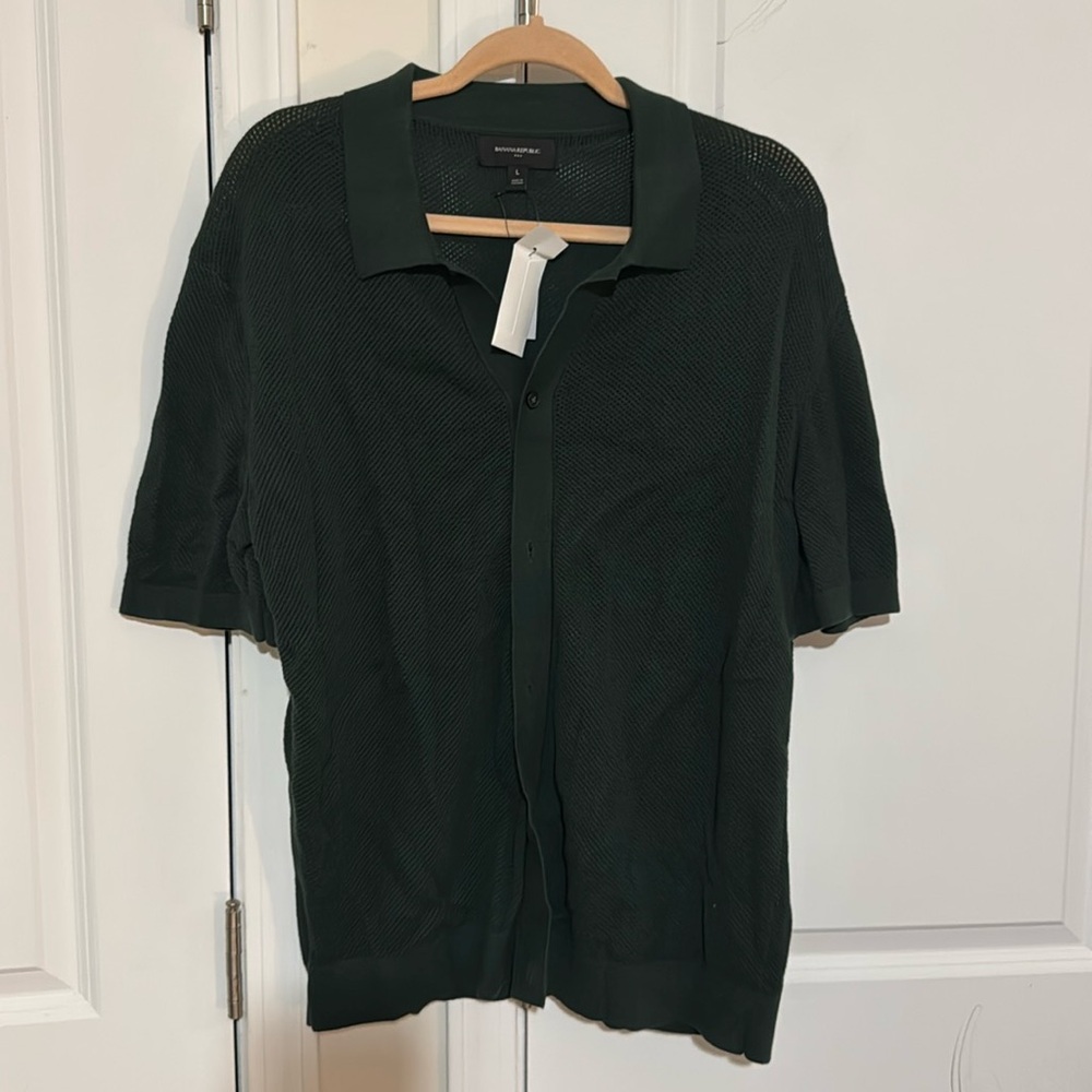 Old money style polo from banana republic